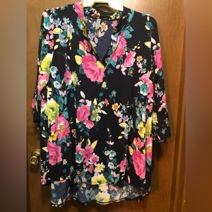 Honeyme Gabby blouse 2X